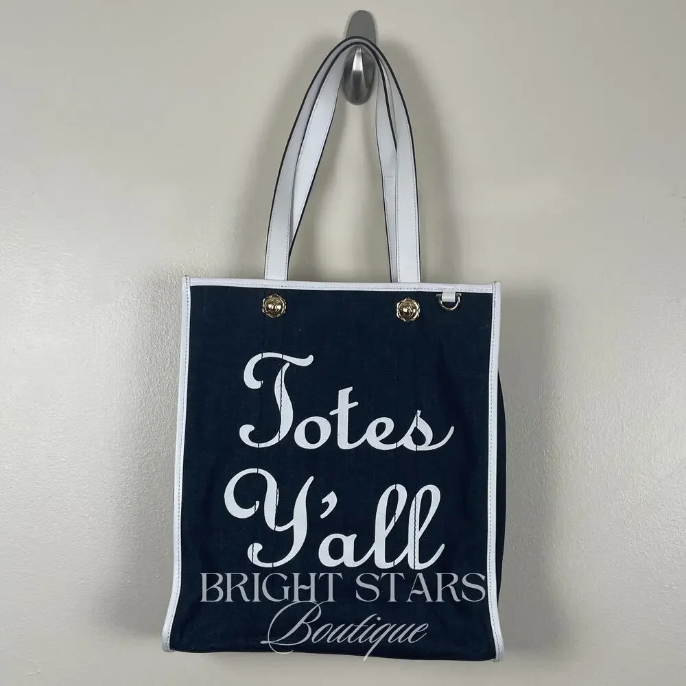 Rare Totes Y'all Tote Bag ASO Lorelai Gilmore Girls A Year In The Life Casual